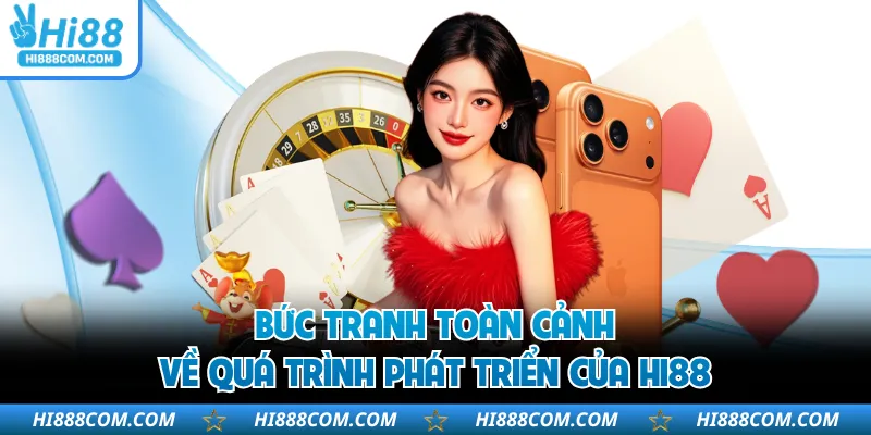 Bức tranh toàn cảnh về quá trình phát triển của HI88