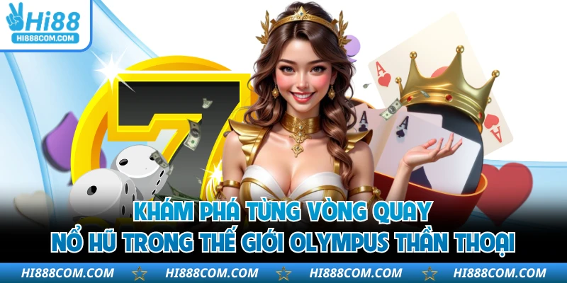 Khám phá từng vòng quay nổ hũ trong thế giới Olympus thần thoại