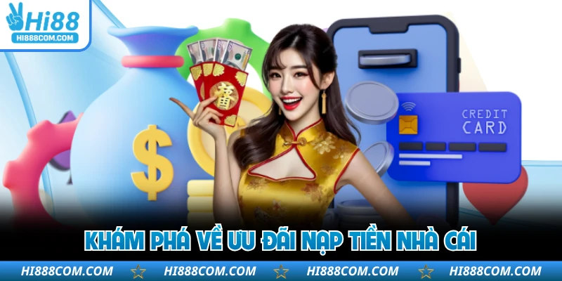 Khám phá về ưu đãi nạp tiền nhà cái
