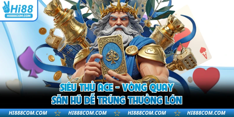 Siêu Thủ ACE - Vòng Quay Săn Hũ Dễ Trúng Thưởng Lớn